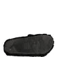 Black Faux Fur Panther Plush Flat Slides Shoes