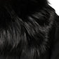 Black Fur Shoulder Collar Wrap Shawl Scarf