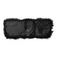Black Fur Shoulder Collar Wrap Shawl Scarf