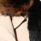 Brown Red Fox Fur Neck Warmer Winter Scarf