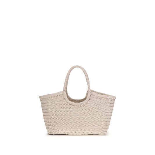 Beige Buffalo Leather Shoulder Bag