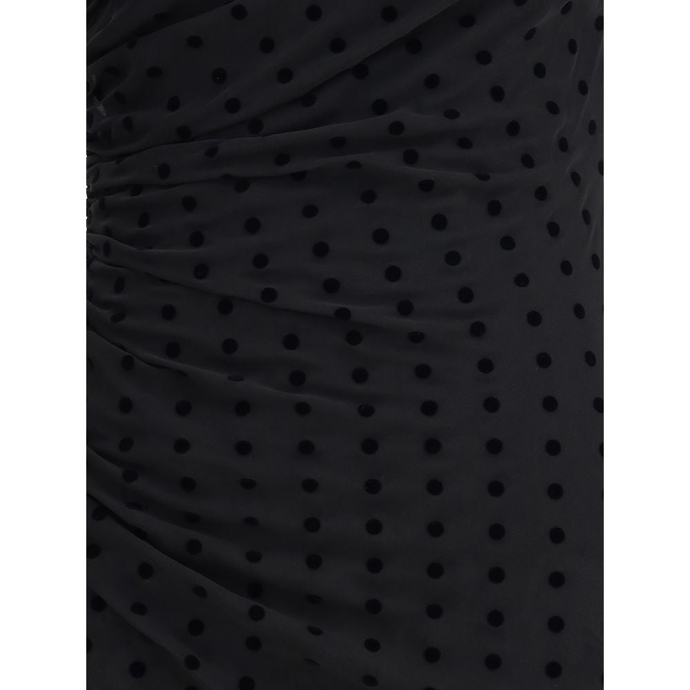 Black Silk Cocktail Dress