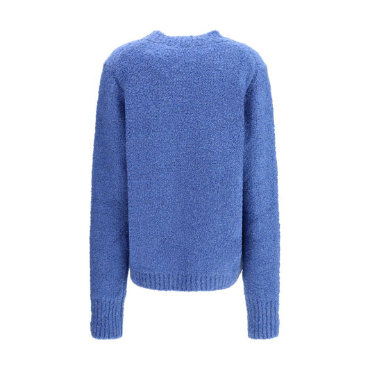 Blue Cashmere Sweatshirt