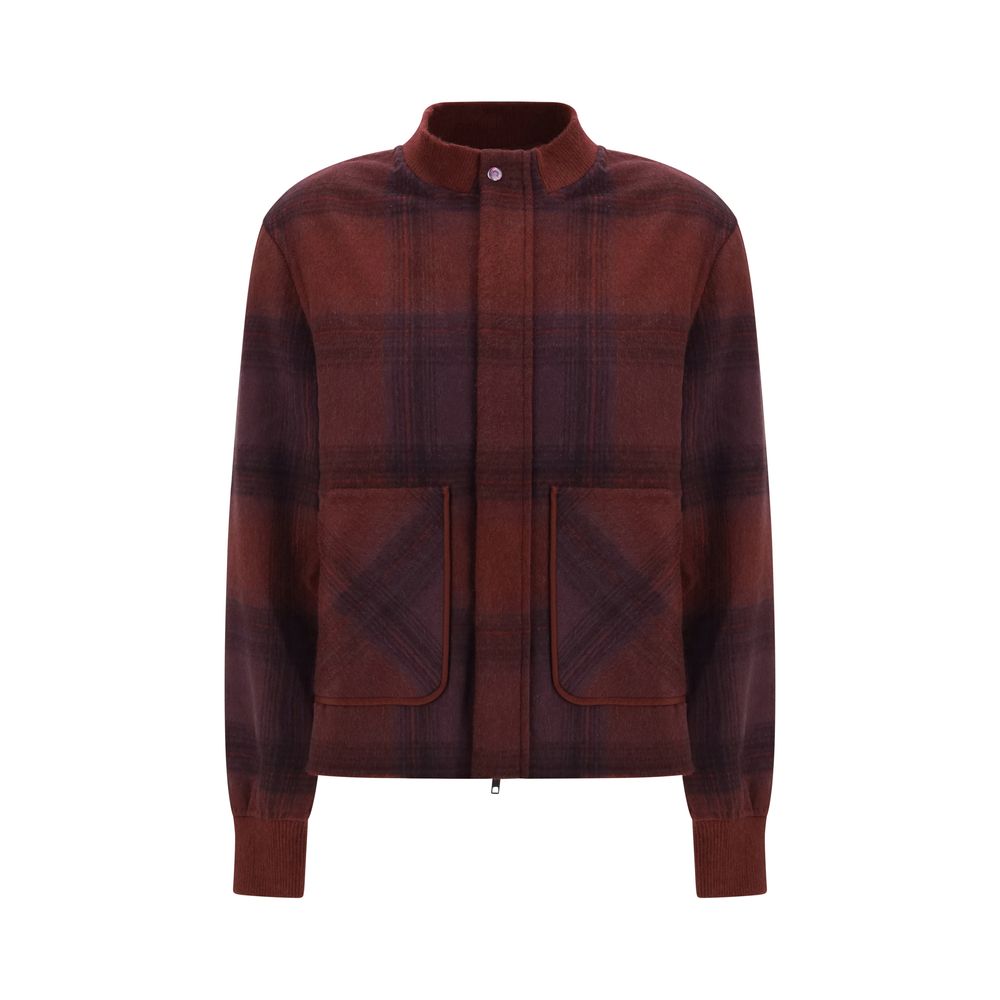 Multicolor Cashmere Coat