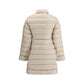 Beige Polyester Coat