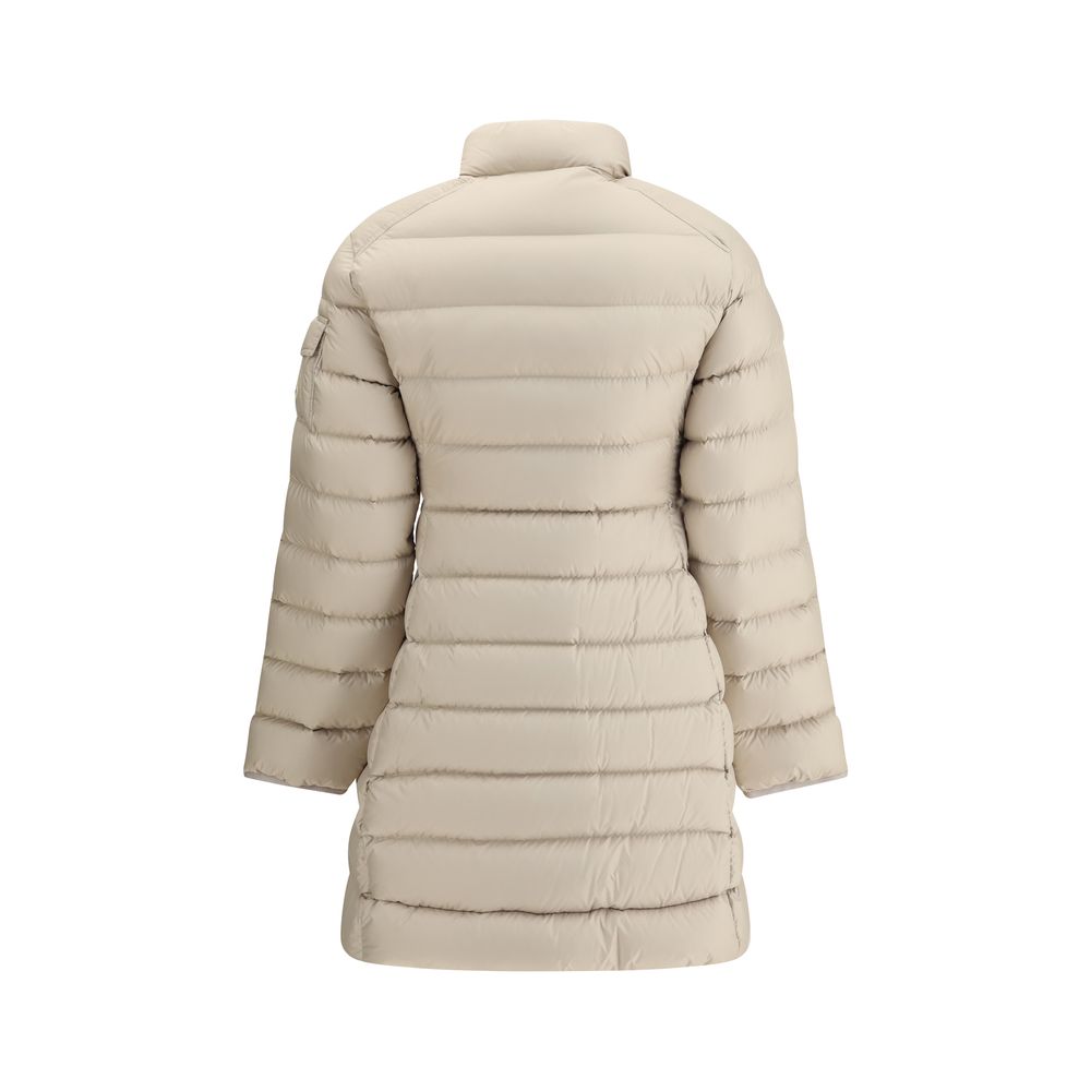 Beige Polyester Coat