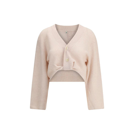 Beige Cashmere Cardigan