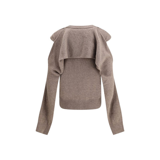 Brown Cashmere Cardigan