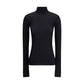 Black Wool Top