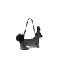Black Calf Leather Bos Taurus Shoulder Bag