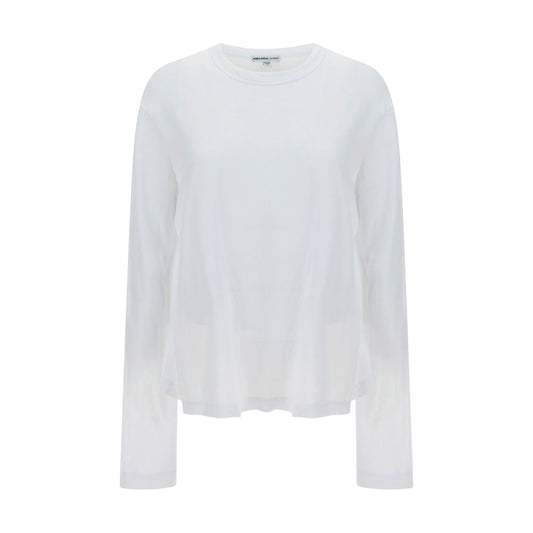 White Cotton Sweatshirt