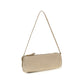 Beige Calf Leather Bos Taurus Shoulder Bag