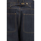 Blue Cotton Relaxed Fit Jeans