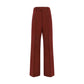Multicolor Polyester Flared Pants