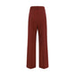 Multicolor Polyester Flared Pants