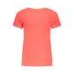 Red Cotton Women T-Shirt