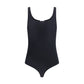 Black Cotton Bodysuit