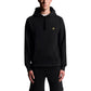 Black Cotton Hoodie