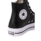 Black Polyethylene Platform Sneakers