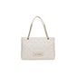 Beige Polyethylene Handbag