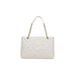 Beige Polyethylene Handbag