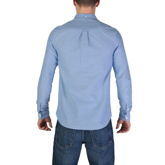 Blue Organic Cotton Dress Shirt