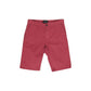 Bordeaux Cotton Bermuda Shorts