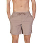 Beige Nylon Swim Shorts