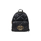 Black Polyethylene Backpack