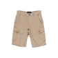 Beige Cotton Bermuda Shorts