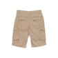 Beige Cotton Bermuda Shorts