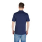 Blue Cotton Polo Shirt