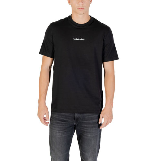 Black Cotton T-Shirt