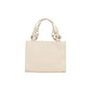 Beige Polyethylene Handbag
