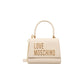 Beige Polyethylene Handbag
