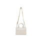 Beige Polyethylene Handbag