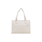 Beige Polyethylene Handbag