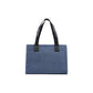 Blue Cotton Handbag