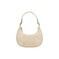 Cream Polyethylene Handbag