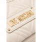 Beige Polyethylene Backpack