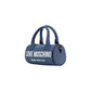 Blue Cotton Handbag
