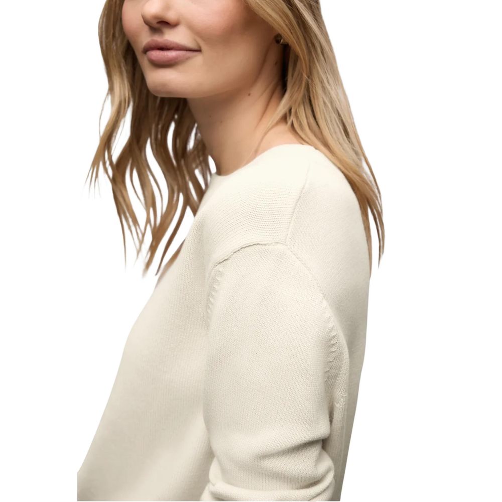 Beige Cotton Sweatshirt