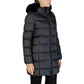 Black Polyester Coat
