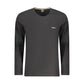 Black Cotton Men T-Shirt
