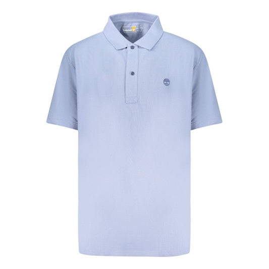 Azzurro Cotton Men Polo Shirt