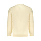Beige Cotton Men Sweatshirt