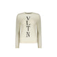 Beige Virgin Wool Sweatshirt