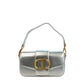 Silver PU Women Shoulder Bag