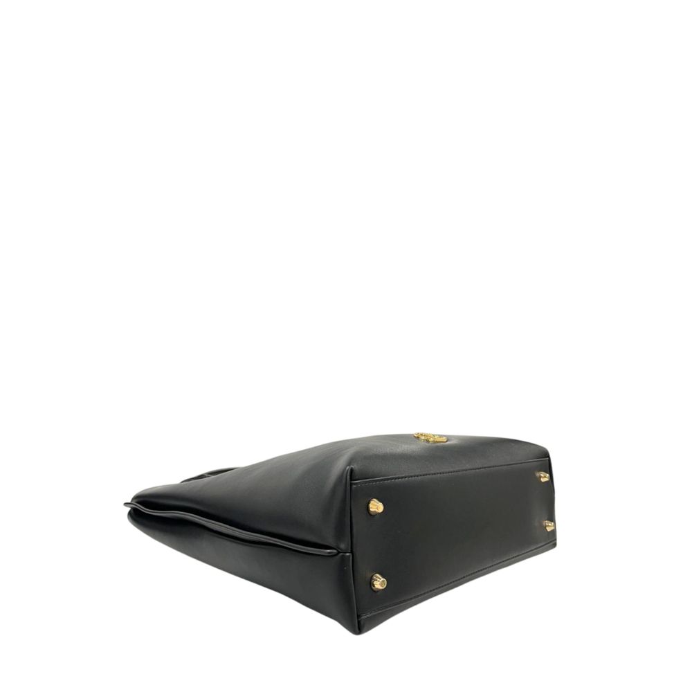 Black PU Women Shoulder Bag