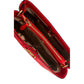 Red PU Women Handbag